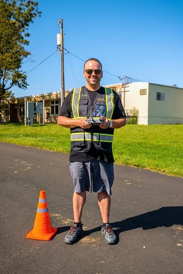 Joe Scardino, owner and FAA Part 107 certified pilot of Mach 10 Drone Solutions